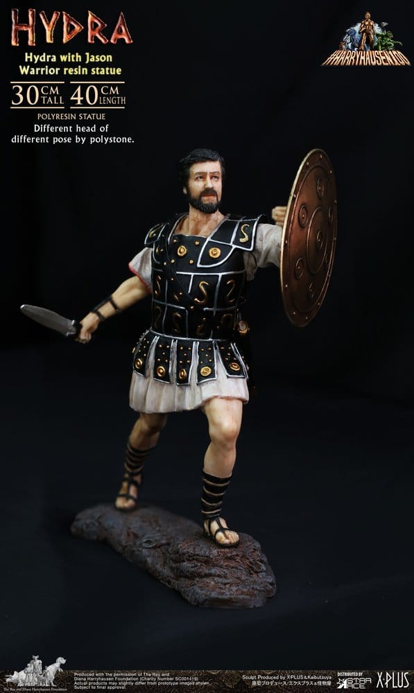 Star Ace Toys Ray Harryhausen Hydra with Jason Warrior Painted Resin Statue