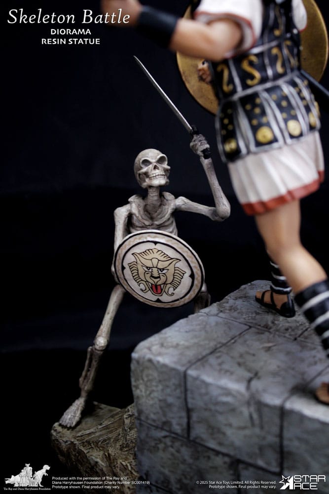 Star Ace Toys Ray Harryhausen Skeleton Battle Scene 1/8 Diorama