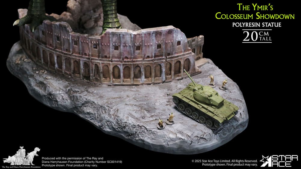 Star Ace Toys Ray Harryhausen The Ymir’s Colosseum Showdown 1/8 Diorama