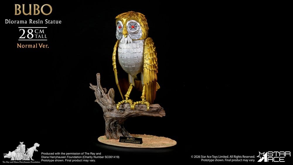Star Ace Toys Ray Harryhausens Diorama Bubo Normal Ver. Resin Statue