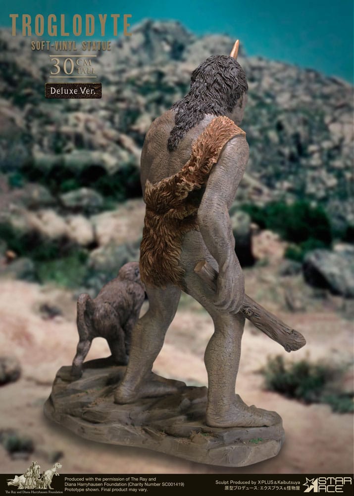 Star Ace Toys Ray Harryhausens Troglodyte Deluxe Version Soft Vinyl Statue