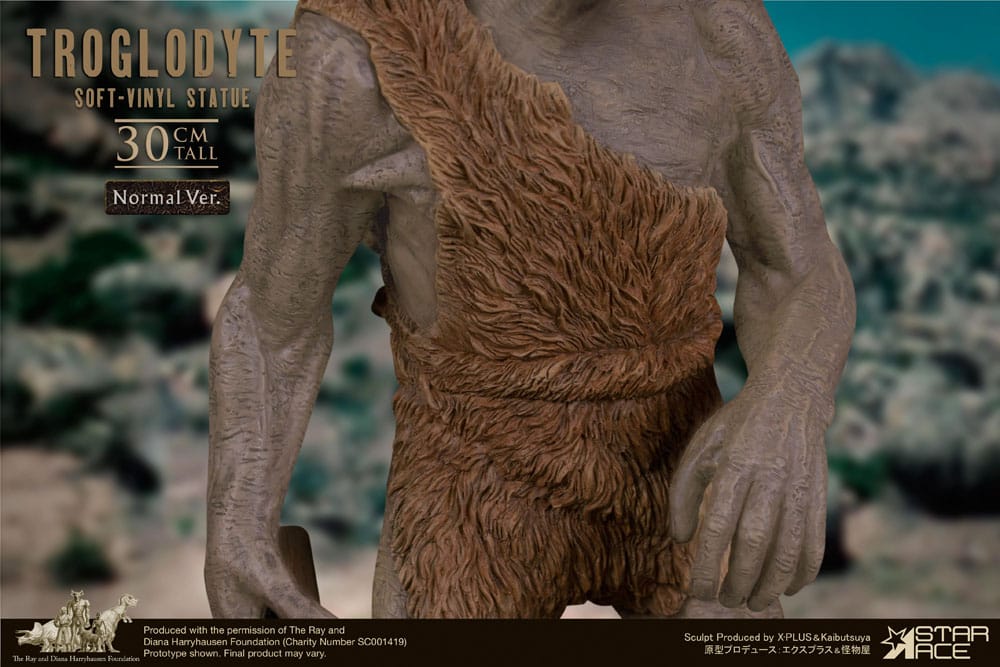 Star Ace Toys Ray Harryhausens Troglodyte Normal Version Soft Vinyl Statue