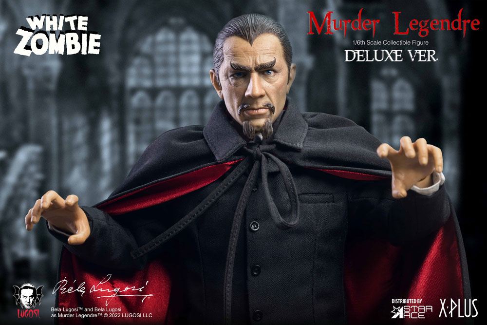 Star Ace Toys The White Zombie Murder Legendre (Bela Lugosi) Deluxe Ver. My Favourite Movie 1/6 Actionfigur