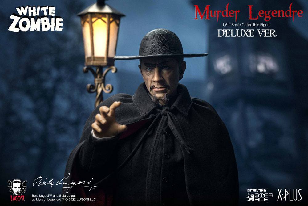 Star Ace Toys The White Zombie Murder Legendre (Bela Lugosi) Deluxe Ver. My Favourite Movie 1/6 Actionfigur