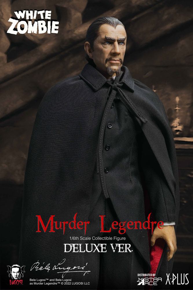 Star Ace Toys The White Zombie Murder Legendre (Bela Lugosi) Deluxe Ver. My Favourite Movie 1/6 Actionfigur
