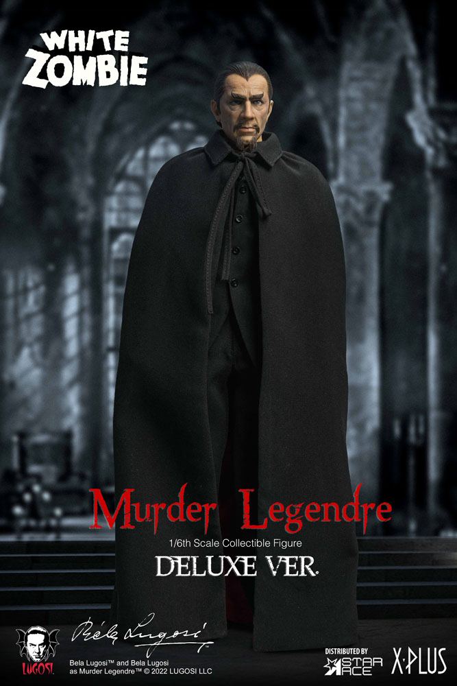 Star Ace Toys The White Zombie Murder Legendre (Bela Lugosi) Deluxe Ver. My Favourite Movie 1/6 Actionfigur