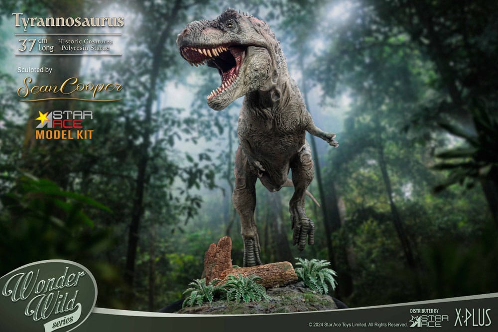 Star Ace Toys Wonders of the Wild Tyrannosaurus Rex Model Kit Statue
