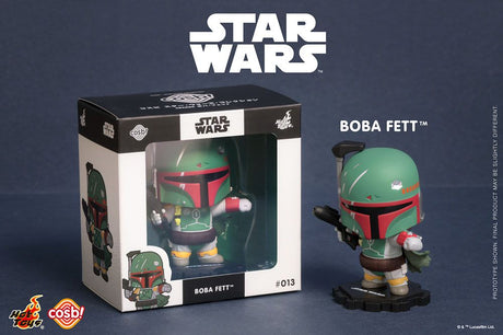 Star Wars - Boba Fett White Cosbi Vinyl Figur