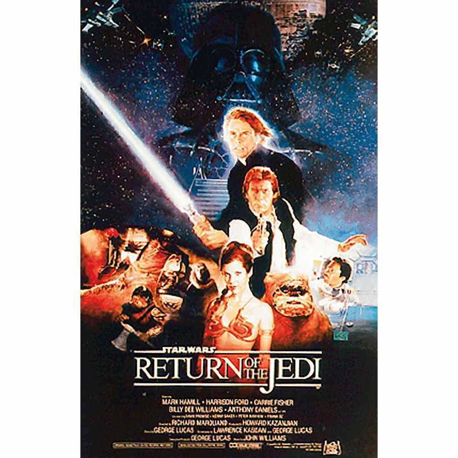 Star Wars Episode IV - VI 3er-Set US-Size Filmplakat 3