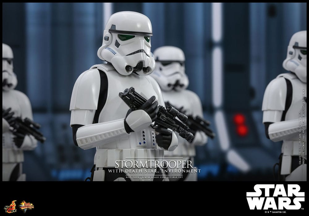 Star Wars Movie Masterpiece Actionfigur 1/6 Stormtrooper with Death Star Environment 30 cm Hot Toys