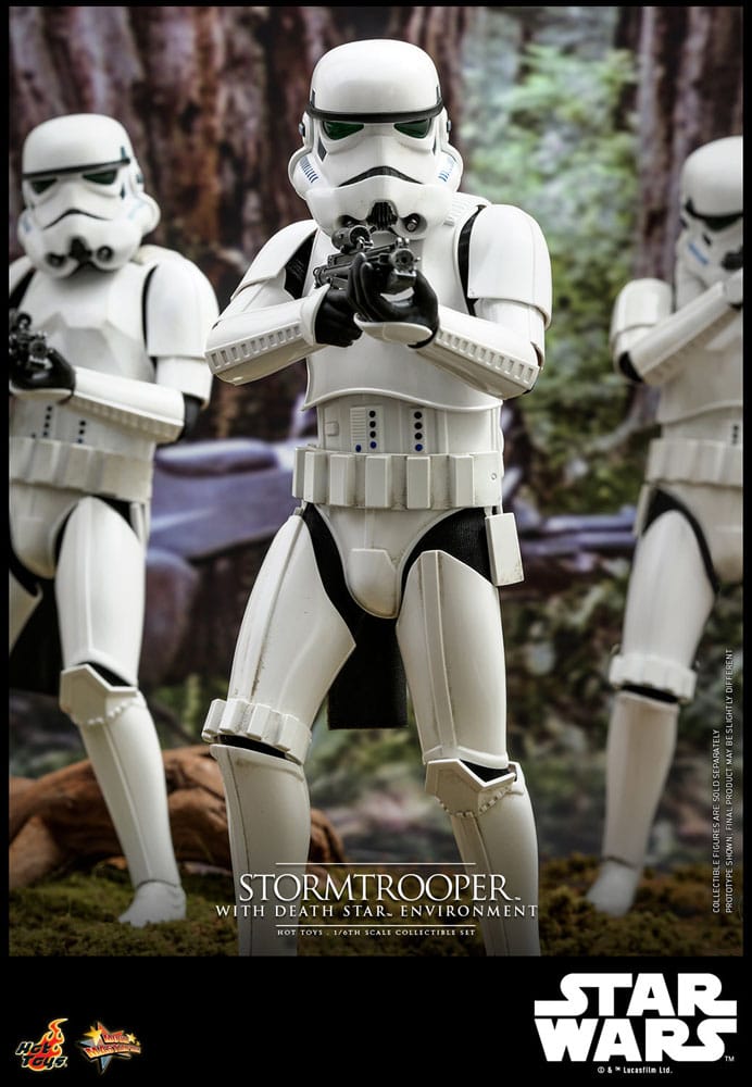 Star Wars Movie Masterpiece Actionfigur 1/6 Stormtrooper with Death Star Environment 30 cm Hot Toys