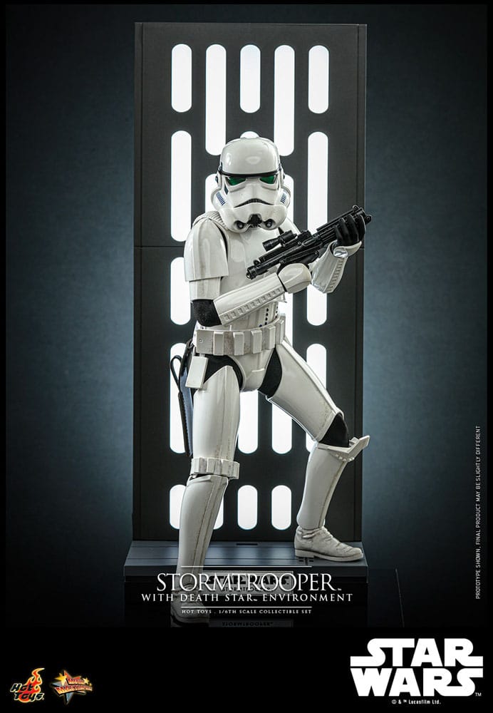 Star Wars Movie Masterpiece Actionfigur 1/6 Stormtrooper with Death Star Environment 30 cm Hot Toys
