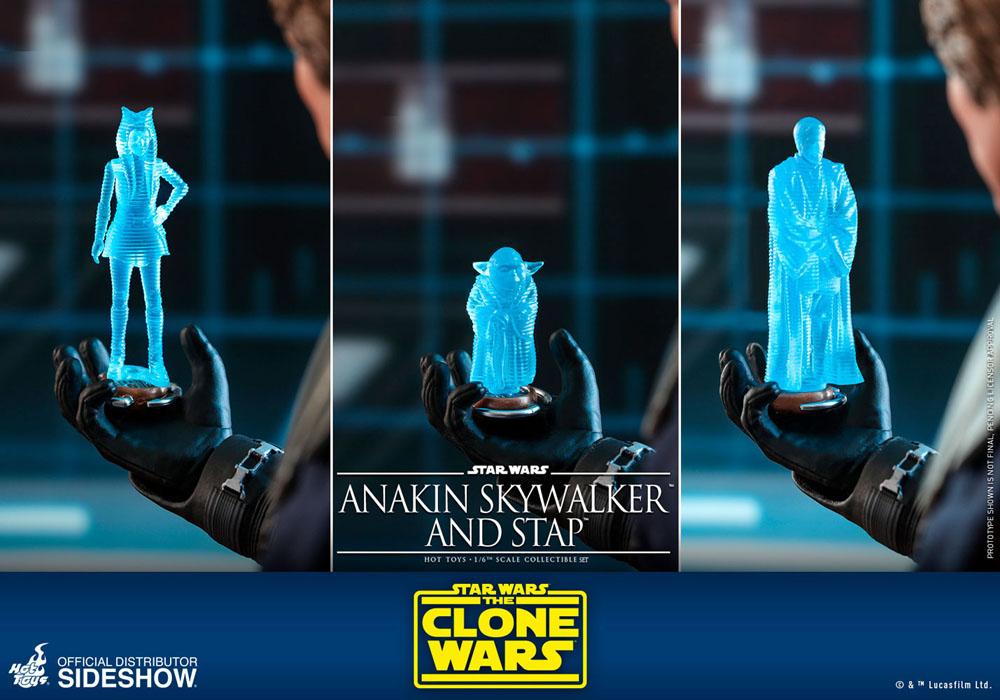 Star Wars The Clone Wars Actionfigur 1/6 Anakin Skywalker & STAP 31 cm Hot Toys