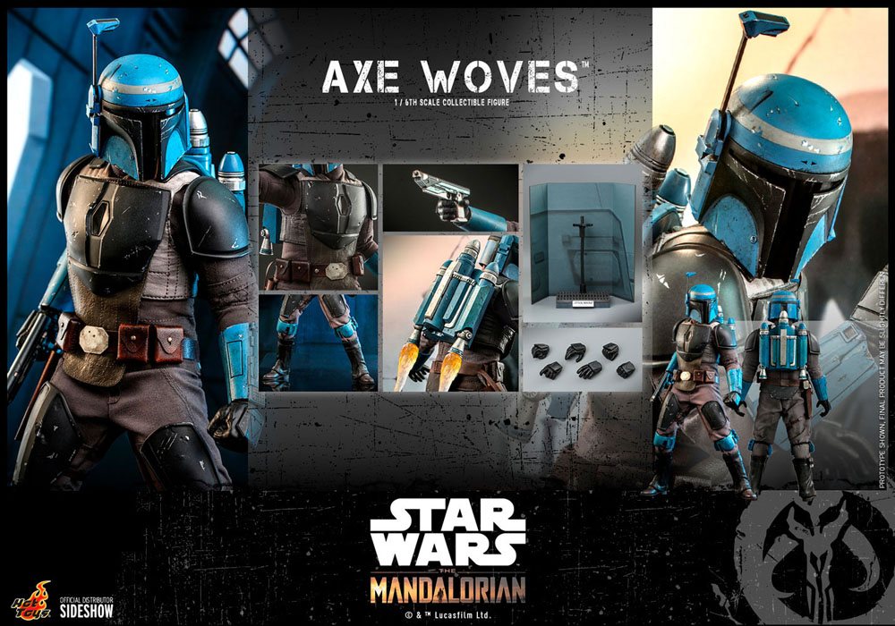 Star Wars The Mandalorian Actionfigur 1/6 Axe Woves 30 cm Hot Toys