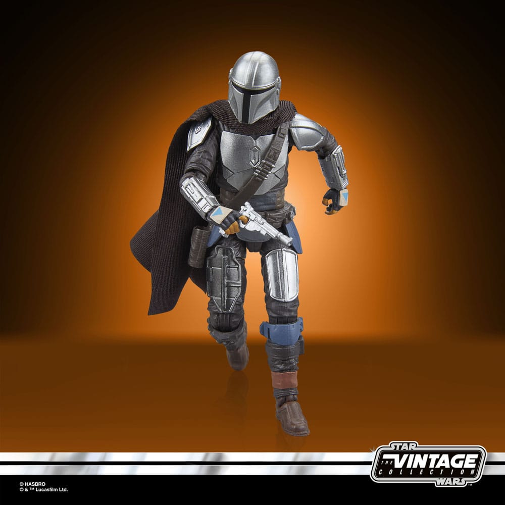 Star Wars: The Mandalorian Vintage Collection Actionfigur The Mandalorian (Imperial Base) 10 cm
