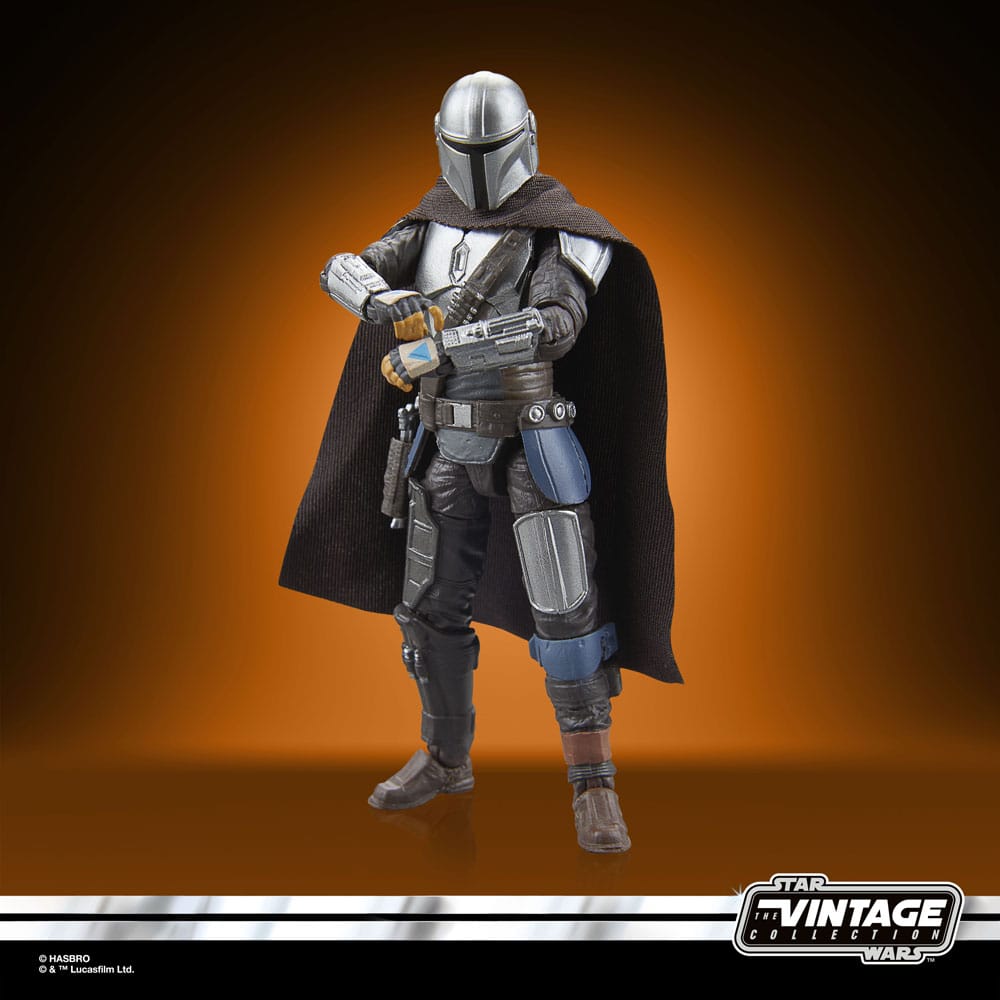 Star Wars: The Mandalorian Vintage Collection Actionfigur The Mandalorian (Imperial Base) 10 cm