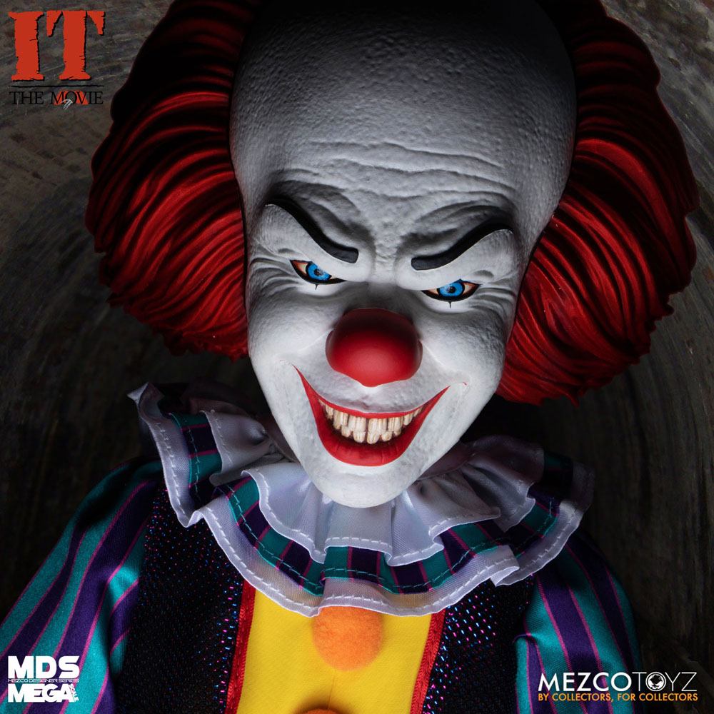 Stephen Kings Es 1990 MDS Mega Scale Deluxe Pennywise 38 cm Puppe