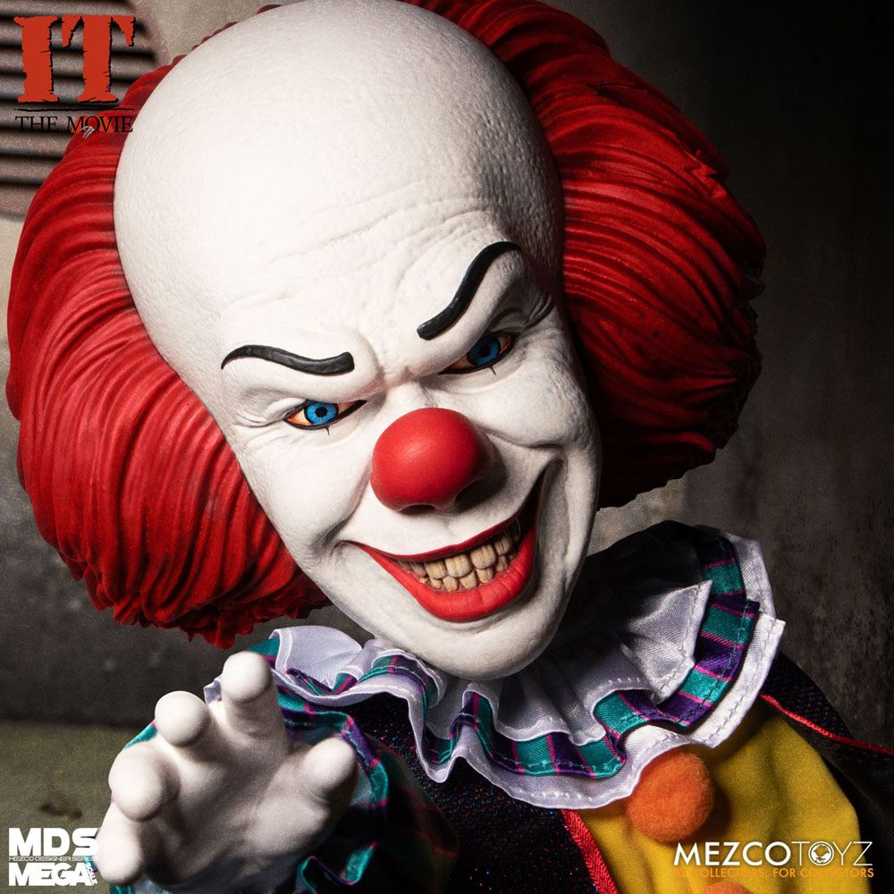 Stephen Kings Es 1990 MDS Mega Scale Deluxe Pennywise 38 cm Puppe
