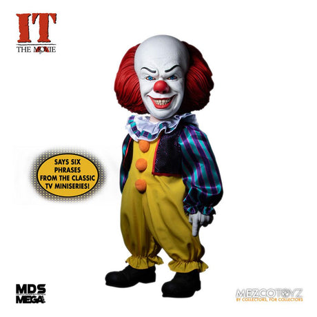 Stephen Kings Es 1990 MDS Mega Scale Deluxe Pennywise 38 cm Puppe von Mezco Toyz