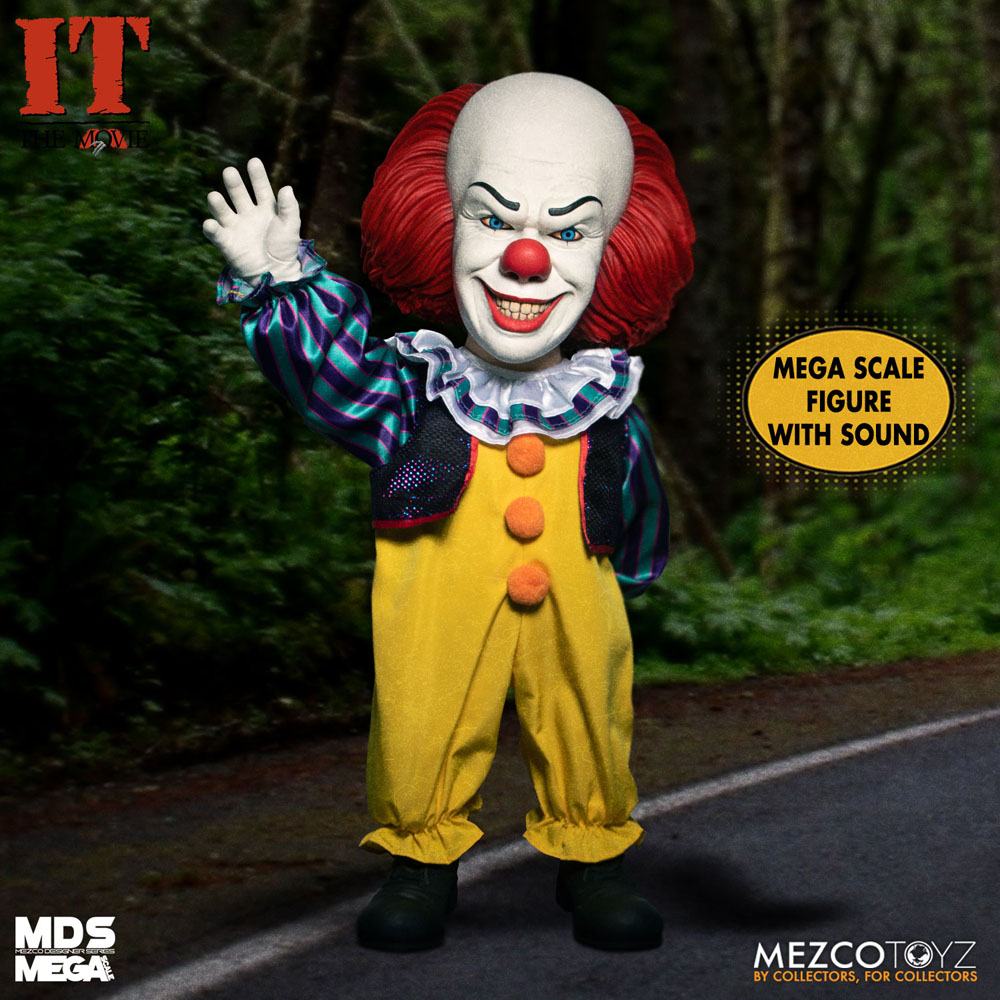 Stephen Kings Es 1990 MDS Mega Scale Deluxe Pennywise 38 cm Puppe