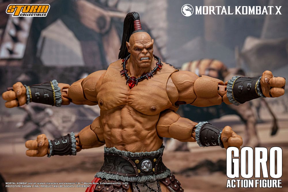 Storm Collectibles Mortal Kombat Goro 1/12 Actionfigur