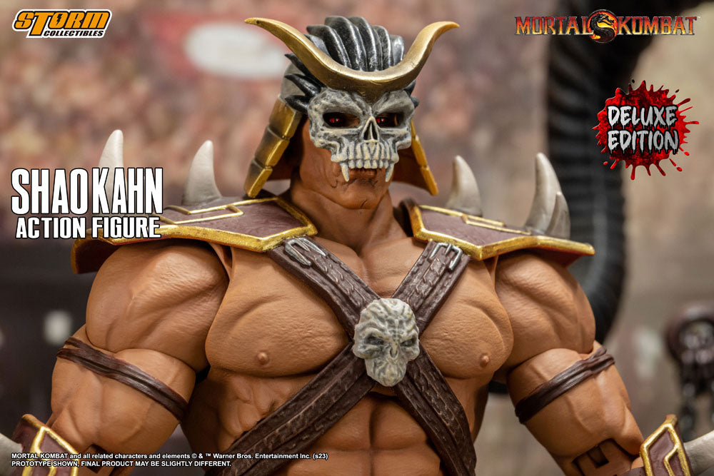 Storm Collectibles Mortal Kombat Shao Kahn Deluxe Edition 1/12 Actionfigur