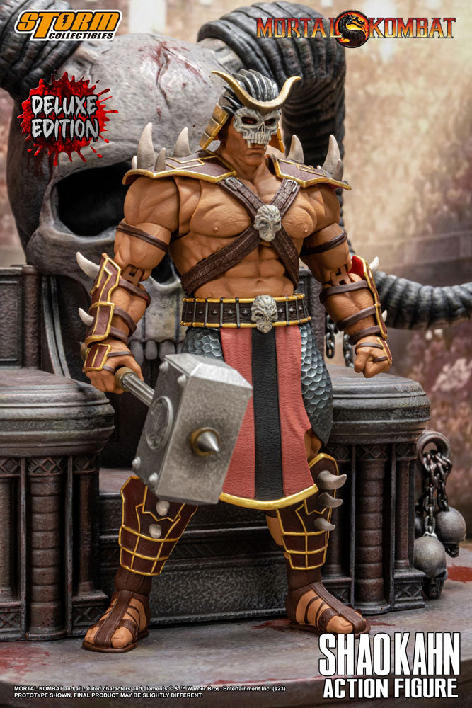 Storm Collectibles Mortal Kombat Shao Kahn Deluxe Edition 1/12 Actionfigur