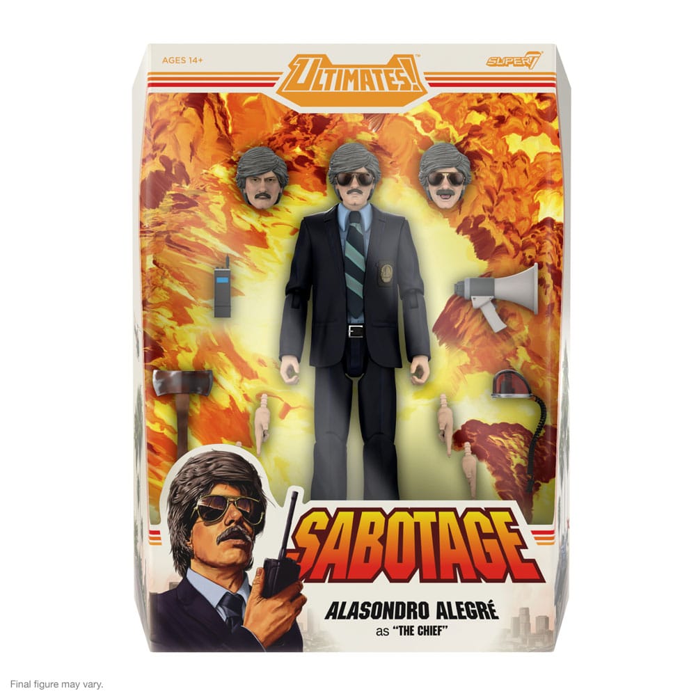 Super7 Beastie Boys Ultimates Wave 1 Alasondro Alegre as The Chief Actionfigur
