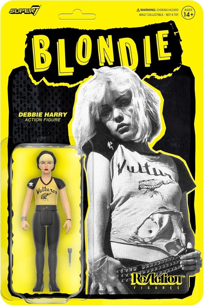 Super7 Blondie ReAction Debbie Harry Vultures Wave 02 Actionfigur
