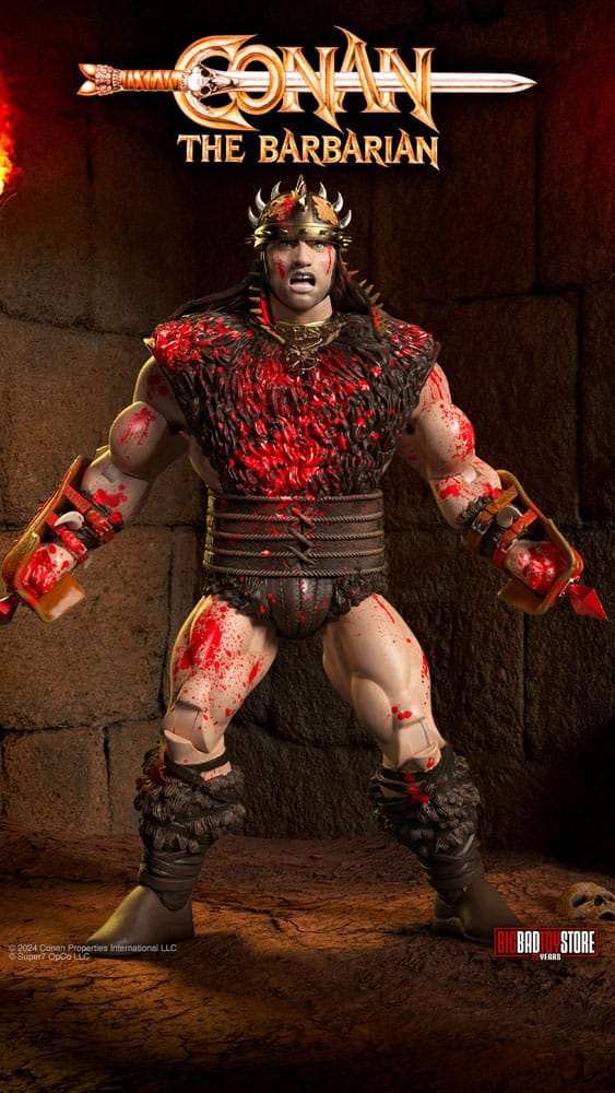 Super7 Conan der Barbar Ultimates Conan Blood Soaked Pit Fighter Actionfigur