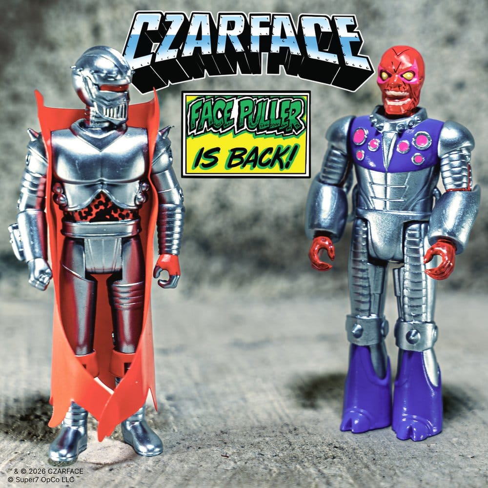 Super7 Czarface ReAction 2er-Pack Czarface & Frankie Pulitzer Actionfiguren