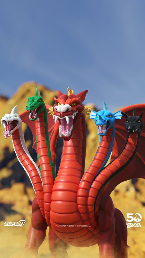 Super7 Dungeons & Dragons Ultimates Tiamat Actionfigur