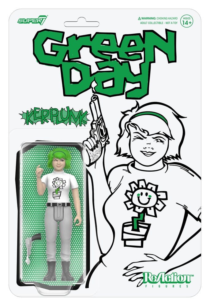 Super7 Green Day ReAction Kerplunk Girl Actionfigur
