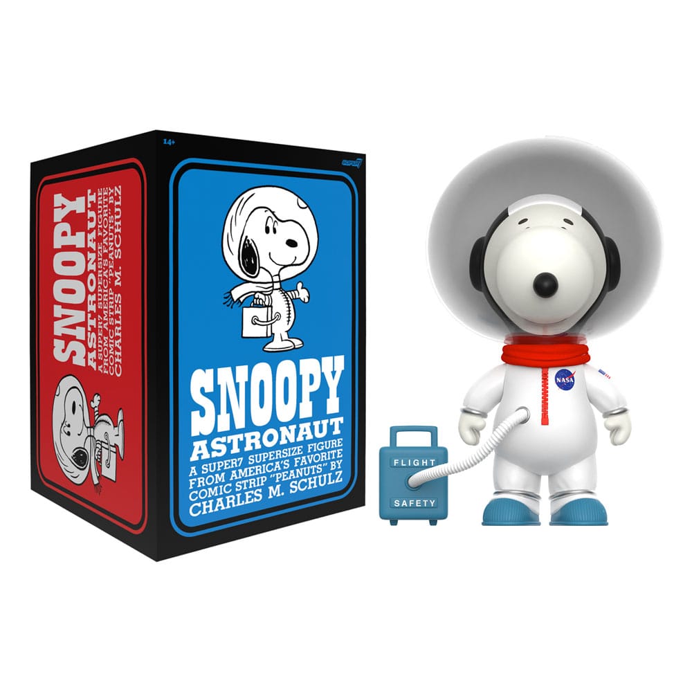 Super7 Peanuts Snoopy White Spacesuit Supersize Vinyl Actionfigur