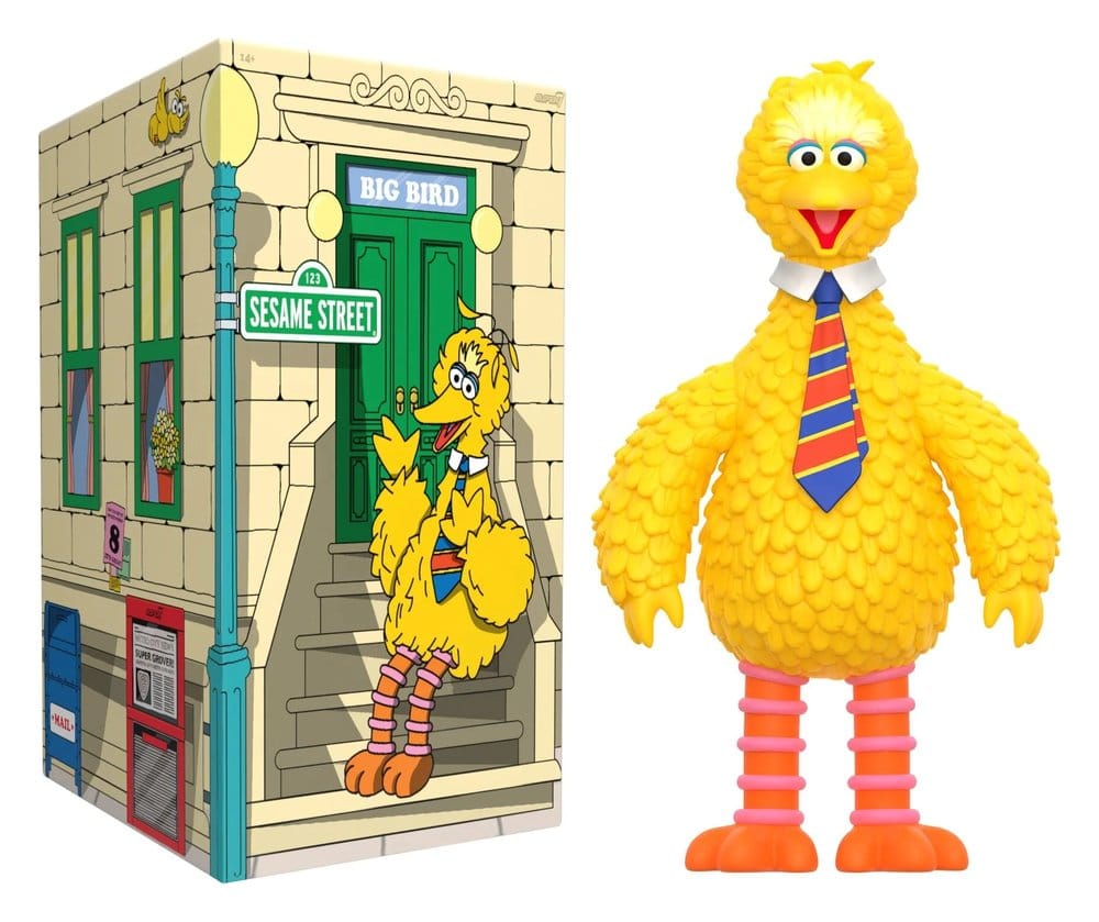 Super7 Sesamstraße Big Bird Supersize Vinyl Figur