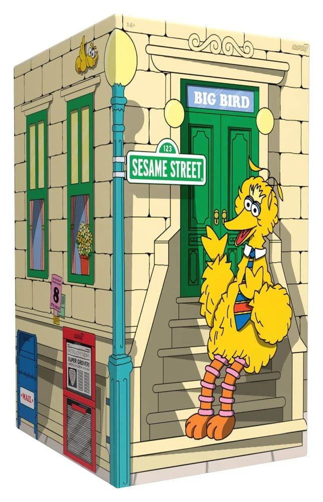 Super7 Sesamstraße Big Bird Supersize Vinyl Figur