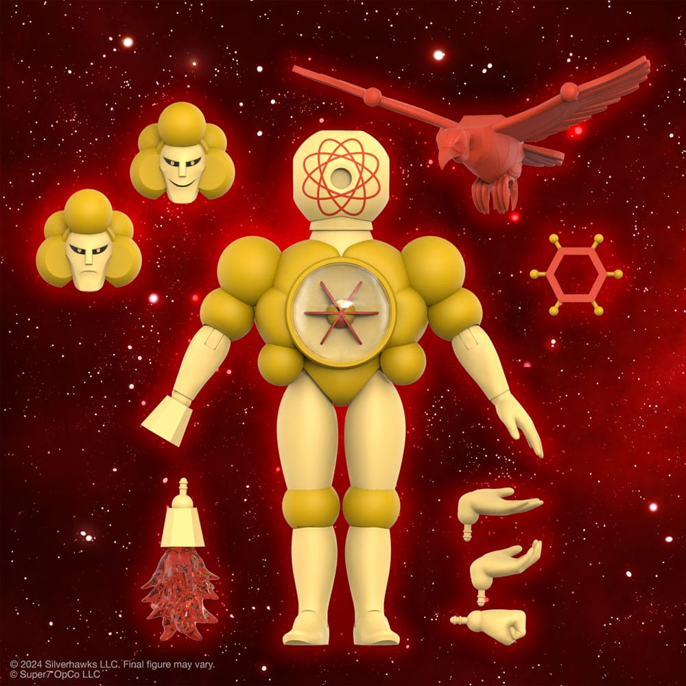Super7 SilverHawks Ultimates Mo-Lec-U-Lar (Toy Version) Actionfigur