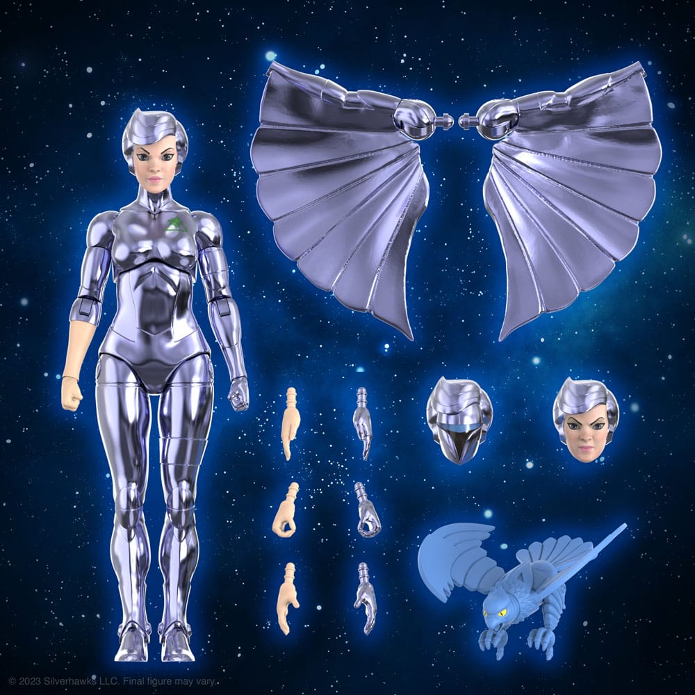 Super7 SilverHawks Ultimates Steelheart (Toy Version) Actionfigur