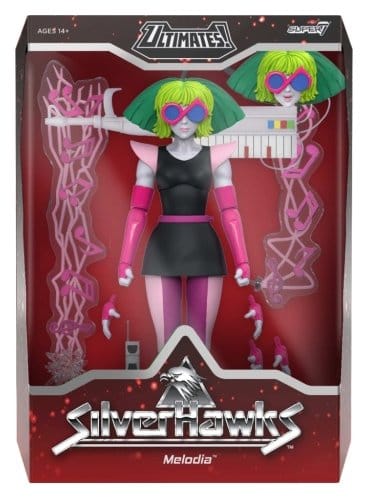 Super7 Silverhawks Ultimates Wave 07 Melodia (Toon) Actionfigur