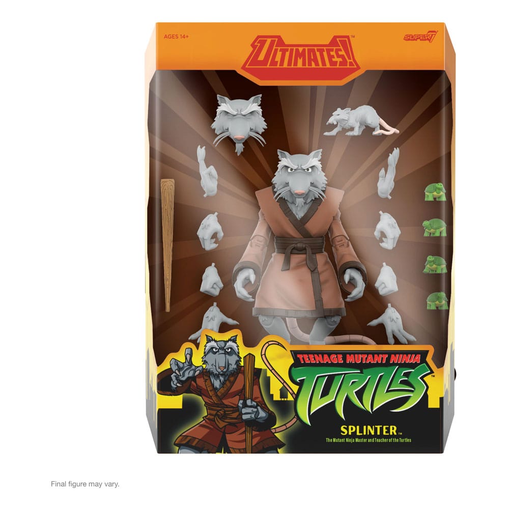Super7 Teenage Mutant Ninja Turtles Ultimates Splinter Wave 13 Actionfigur