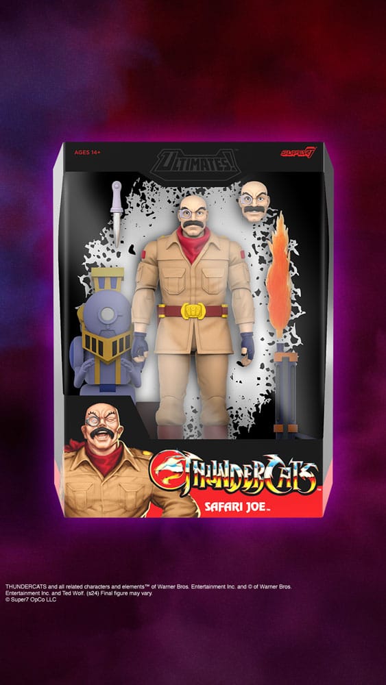 Super7 Thundercats Ultimates Safari Joe Wave 12 Actionfigur
