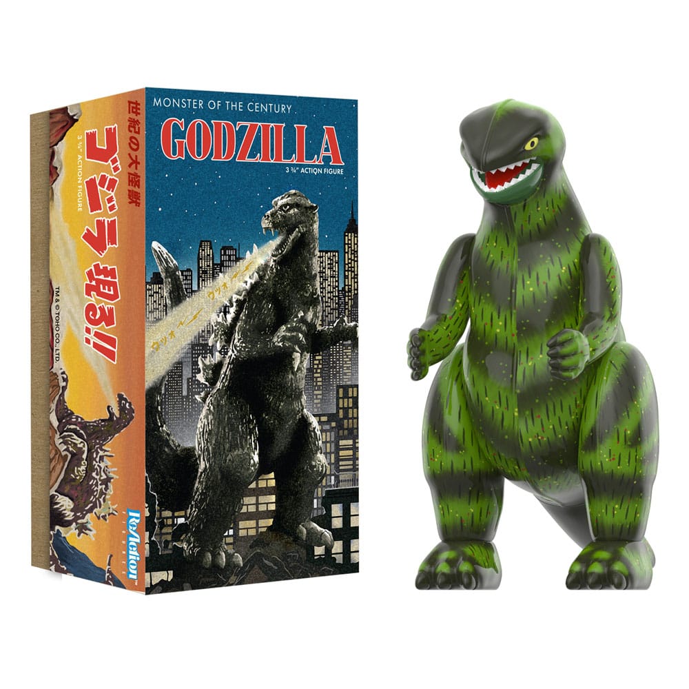 Super7 Toho ReAction Wave 01 Godzilla Retro Tin Godzilla Marusan Tin Actionfigur