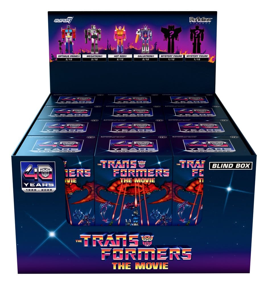 Super7 Transformers The Movie ReAction Wave 06 Blind Box Display (12) Actionfiguren