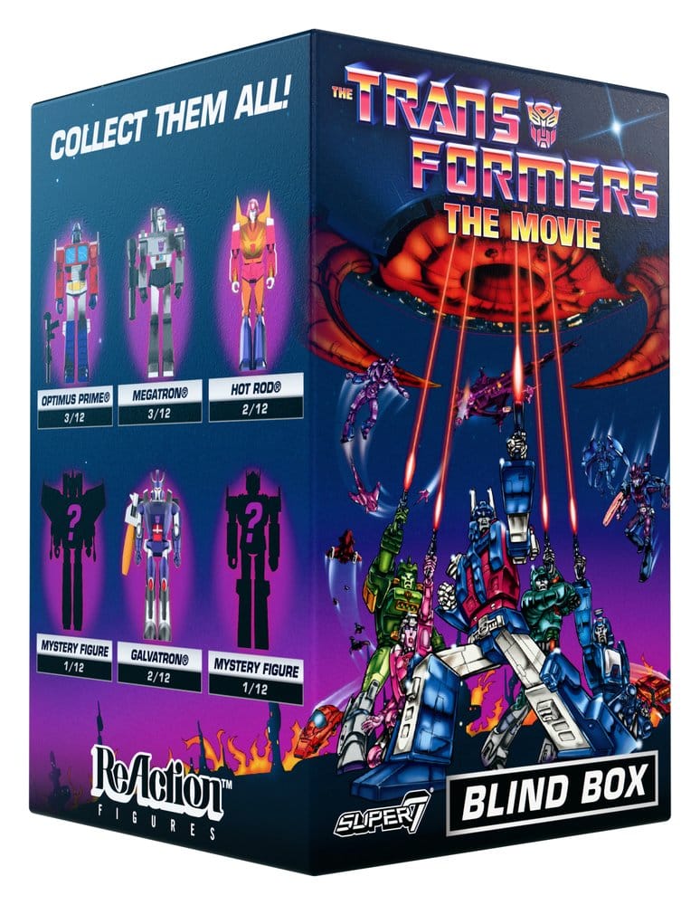 Super7 Transformers The Movie ReAction Wave 06 Blind Box Display (12) Actionfiguren