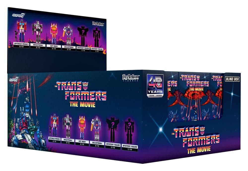 Super7 Transformers Wave 05 The Movie ReAction Blind Box Display (12) Actionfiguren