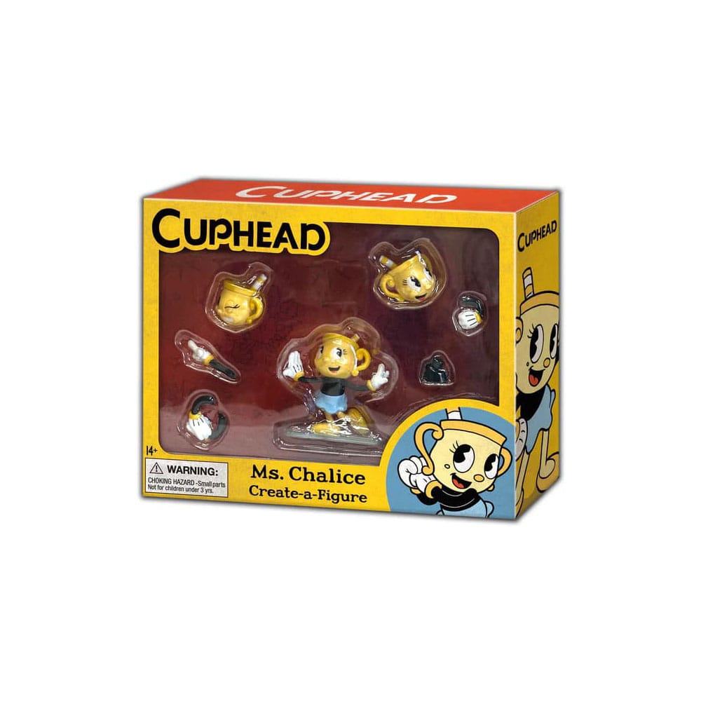 Syndicate Collectibles Cuphead Create a Figure Fräulein Kelch Minifigur