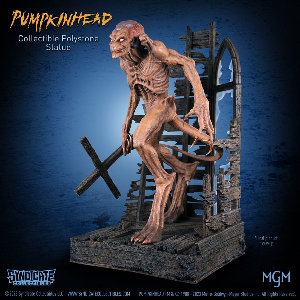 Syndicate Collectibles Pumpkinhead Das Halloween Monster Apex Edition Statue