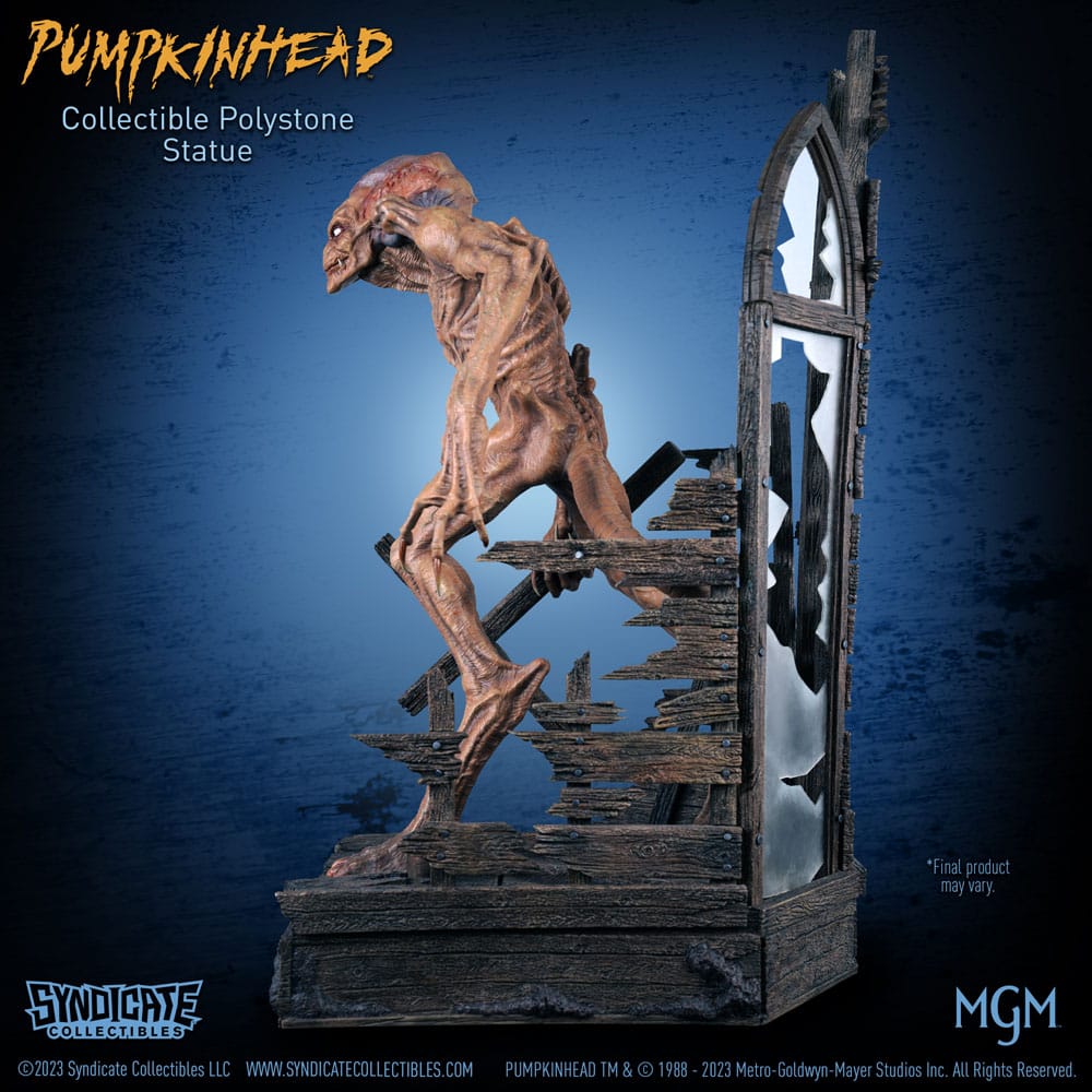 Syndicate Collectibles Pumpkinhead Das Halloween Monster Apex Edition Statue