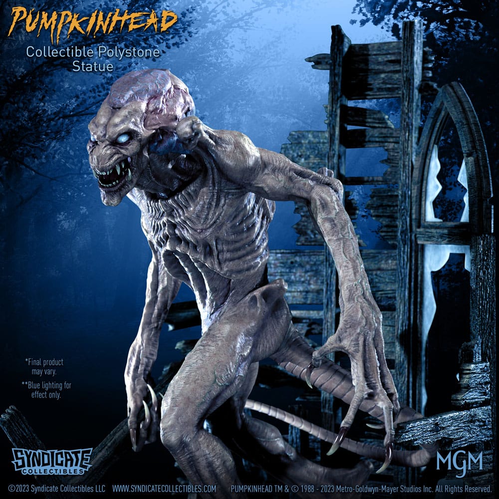 Syndicate Collectibles Pumpkinhead Das Halloween Monster Apex Edition Statue