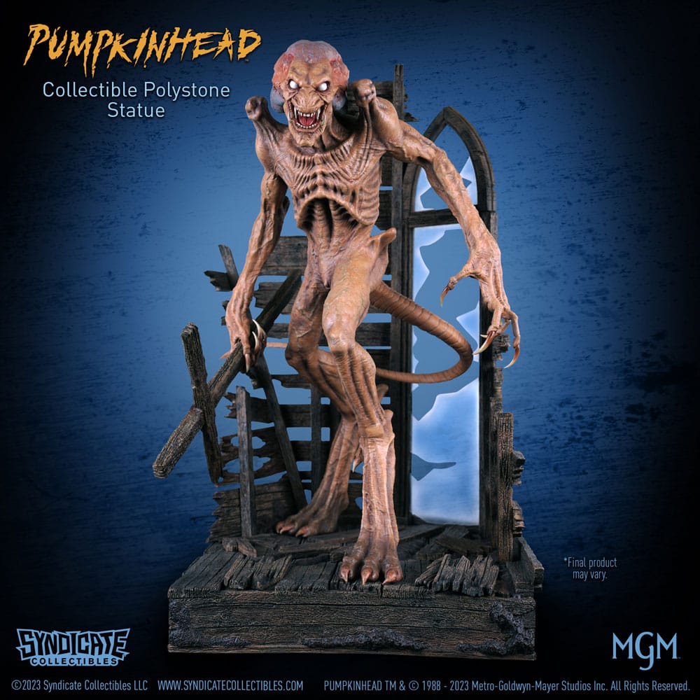 Syndicate Collectibles Pumpkinhead Das Halloween Monster Apex Edition Statue